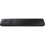 SAMSUNG EP-P6300 Auriculares, Smartphone, Reloj inteligente Negro USB Cargador inalámbrico Carga rápida Interior, Estación de carga negro, Interior, USB, Cargador inalámbrico, 1 m, Negro