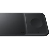 SAMSUNG EP-P6300 Auriculares, Smartphone, Reloj inteligente Negro USB Cargador inalámbrico Carga rápida Interior, Estación de carga negro, Interior, USB, Cargador inalámbrico, 1 m, Negro