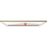 SAMSUNG VG-SCFA43TKB/XC accesorio para televisor, Chasis intercambiable teca, Montura, Madera, Plástico, 109,2 cm (43"), Samsung, The Frame LS03A (2021) 43"