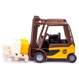 SIKU 6324 vehículo de juguete, Automóvil de construcción Modelo a escala de camión de reparto, 3 año(s), Metal, Plástico, Negro, Marrón, Blanco, Amarillo