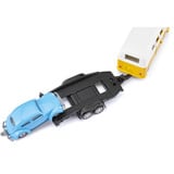 SIKU VW T1 with trailer and VW Beetle Set de modelos a escala de coches Previamente montado 1:50, Automóvil de construcción Set de modelos a escala de coches, Previamente montado, 1:50, Cualquier género, Metal, Plástico, 3 pieza(s)