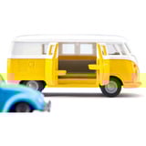 SIKU VW T1 with trailer and VW Beetle Set de modelos a escala de coches Previamente montado 1:50, Automóvil de construcción Set de modelos a escala de coches, Previamente montado, 1:50, Cualquier género, Metal, Plástico, 3 pieza(s)