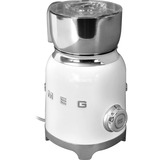 SMEG Espumador de leche blanco/Plateado