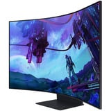 Samsung G97NC pantalla para PC 139,7 cm (55") 3840 x 2160 Pixeles 4K Ultra HD LED Negro, Monitor de gaming negro, 139,7 cm (55"), 3840 x 2160 Pixeles, 4K Ultra HD, LED, 1 ms, Negro
