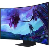 Samsung G97NC pantalla para PC 139,7 cm (55") 3840 x 2160 Pixeles 4K Ultra HD LED Negro, Monitor de gaming negro, 139,7 cm (55"), 3840 x 2160 Pixeles, 4K Ultra HD, LED, 1 ms, Negro