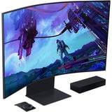 Samsung G97NC pantalla para PC 139,7 cm (55") 3840 x 2160 Pixeles 4K Ultra HD LED Negro, Monitor de gaming negro, 139,7 cm (55"), 3840 x 2160 Pixeles, 4K Ultra HD, LED, 1 ms, Negro