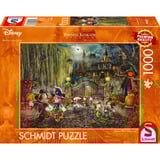 Schmidt Spiele Thomas Kinkade Studios: Disney Dreams Collection - Mickey & Minnie Halloween Fun, Puzzle 