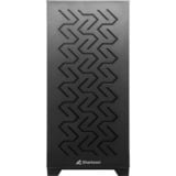 Sharkoon MS-Z1000 Micro Torre Negro, Cajas de torre negro, Micro Torre, PC, Negro, micro ATX, Mini-ITX, Juego, 13,5 cm