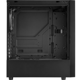 Sharkoon RGB Slider Midi Tower Negro, Cajas de torre negro, Midi Tower, PC, Negro, ATX, micro ATX, Mini-ITX, Juego, 15,7 cm