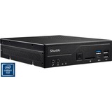 Shuttle XPС slim DH310S 1,3 l tamaño PC Negro Intel® H310 LGA 1151 (Zócalo H4), Barebone negro, 1,3 l tamaño PC, Intel® H310, LGA 1151 (Zócalo H4), DDR4-SDRAM, SATA, 90 W