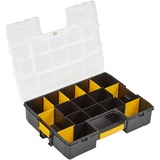 Stanley CUBIX 1-94-745 pieza pequeña y caja de herramientas Caja para piezas pequeñas Negro, Transparente, Amarillo negro/Amarillo, Caja para piezas pequeñas, Negro, Transparente, Amarillo, 90 mm, 430 mm, 330 mm