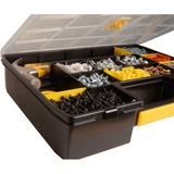 Stanley CUBIX 1-94-745 pieza pequeña y caja de herramientas Caja para piezas pequeñas Negro, Transparente, Amarillo negro/Amarillo, Caja para piezas pequeñas, Negro, Transparente, Amarillo, 90 mm, 430 mm, 330 mm