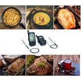 TFA KÜCHEN-CHEF TWIN termómetro de comida 0 - 300 °C Digital negro, ААА, 1,5 V, 65 mm, 21 mm, 142 mm, 100 g