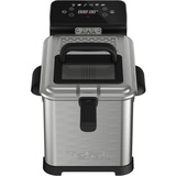 Tefal Family Pro FR507D Sencillo 4 L Independiente 2400 W Freidora Acero inoxidable acero fino/Negro, Freidora, 4 L, 1,3 kg, 4 L, Metal, 130 °C