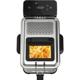 Tefal Family Pro FR507D Sencillo 4 L Independiente 2400 W Freidora Acero inoxidable acero fino/Negro, Freidora, 4 L, 1,3 kg, 4 L, Metal, 130 °C