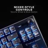 Turtle Beach TBK-2001-02-DE, Teclado para gaming negro