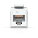 Ubiquiti UACC-Keystone-Jack-C6, Módulo Keystone blanco