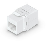 Ubiquiti UACC-Keystone-Jack-C6, Módulo Keystone blanco