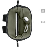 Wenger UrbanOne Roll-Top, Mochila negro