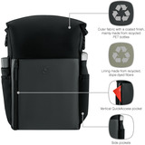 Wenger UrbanOne Roll-Top, Mochila negro
