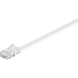 goobay 95152 cable de red Blanco 2 m Cat6 U/UTP (UTP) blanco, 2 m, Cat6, U/UTP (UTP), RJ-45, RJ-45