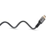 goobay Cable HDMI Plus de alta velocidad con Ethernet, 4K @ 60Hz gris