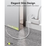 goobay Cable adaptador Ethernet USB-C 3.2 Gen2 > RJ-45, Slim blanco