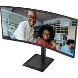 AOC CU34E4CV, Monitor LED negro