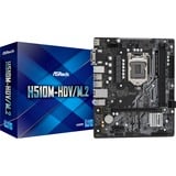 ASRock H510M-HDV/M.2 Intel H510 LGA 1200 micro ATX, Placa base Intel, LGA 1200, Intel® Core™ i3, Intel® Core™ i5, Intel® Core™ i7, Intel® Core™ i9, DDR4-SDRAM, 64 GB, DIMM