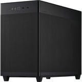 ASUS AP201 PRIME CASE TG Mini Tower Negro, Cajas de torre negro, Mini Tower, PC, Negro, micro ATX, Mini-ITX, 17 cm, 33,8 cm