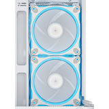 ASUS PRIME AP202 ARGB Midi Tower Blanco, Cajas de torre blanco, Midi Tower, PC, Blanco, micro ATX, Mini-ITX, Multi, 17,5 cm