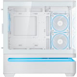 ASUS PRIME AP202 ARGB Mini Tower Blanco, Cajas de torre blanco, Mini Tower, PC, Blanco, micro ATX, Mini-ITX, Metal, Juego