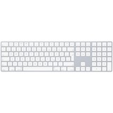 Apple  MQ052D/A, Teclado plateado/blanco