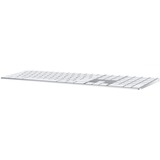 Apple  MQ052D/A, Teclado plateado/blanco