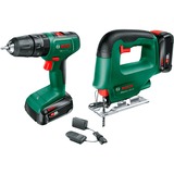 Bosch 06039D810A, Kit de herramientas verde/Negro
