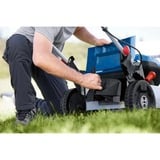 Bosch GRA 18V2-46 Cortacésped de empuje a gasolina Batería Negro, Azul, Metálico azul, Cortacésped de empuje a gasolina, 46 cm, 3 cm, 7 cm, 60 L, Tracción a las 4 ruedas