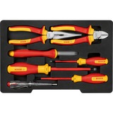 Bosch Juego de herramientas VDE mixto, 7 piezas, Kit de herramientas rojo/Amarillo