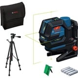 Bosch Láser combinado a batería GCL 12V-50-22 CG Professional, Láser de líneas cruzadas azul/Negro