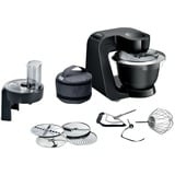Bosch MUM59N26CB robot de cocina 1000 W 3,9 L Negro negro, 3,9 L, Negro, 2,7 kg, 1,9 kg, 1,1 m, EAC-Eurasian, Ukraine