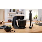 Bosch MUM59N26CB robot de cocina 1000 W 3,9 L Negro negro, 3,9 L, Negro, 2,7 kg, 1,9 kg, 1,1 m, EAC-Eurasian, Ukraine