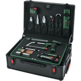 Bosch Set de maletín de herramientas rodante, 119 piezas, Kit de herramientas negro