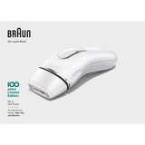 Braun Silk-expert Pro 81728160 depilación con luz Luz pulsada intensa (IPL) Blanco, Depiladores blanco/Plateado