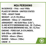 COBI M26 Pershing T26E3, Juegos de construcción 