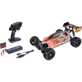 Carson X10 Dirt Warrior Sport 2.0 modelo controlado por radio Buggy Motor eléctrico 1:10, Radiocontrol naranja/Plateado, Buggy, 1:10, 14 año(s), 1,42 kg
