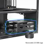 Chieftec CI-03B-OP, Caja cubo negro