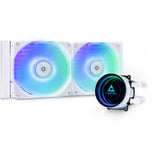 Chieftec ICEBERG 240 RGB, Refrigeración por agua blanco