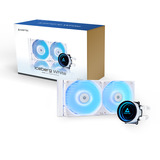 Chieftec ICEBERG 240 RGB, Refrigeración por agua blanco