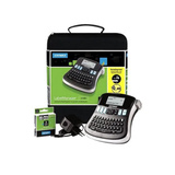 Dymo LabelManager ™ 210D QWERTZ Kitcase, Rotulador negro/Plateado, QWERTZ, Transferencia térmica, 180 x 180 DPI, 12 mm/s, Negro, Gris