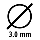 EINHELL 3436657, Hilo de Mackie 