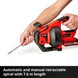 EINHELL TE-DA 18/760 Li-Solo, Dispositivo de limpieza de tuberías rojo/Negro